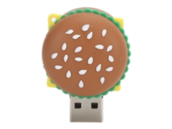 Memoria Usb De 16gb/32g/64g/128g Usb 2.0 En Forma De Hamburguesa, Caricatura 3d Para Ordenador Portátil