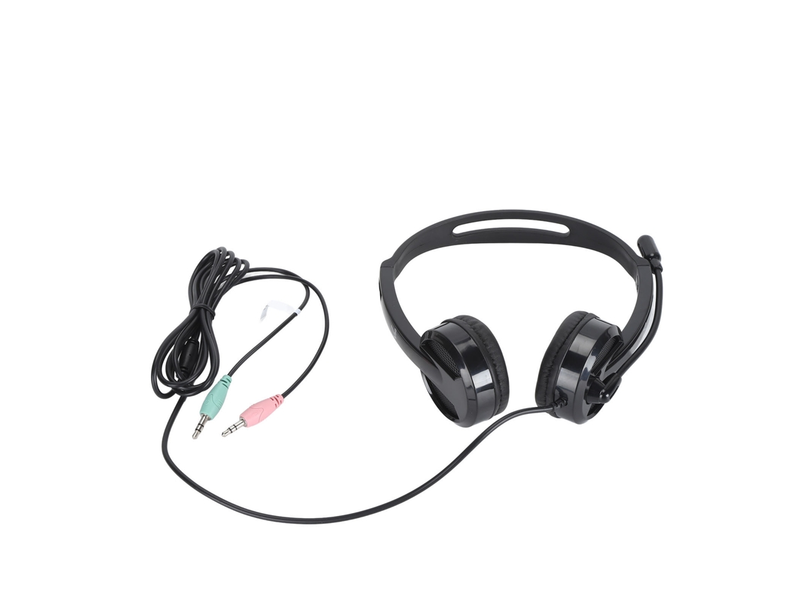 Auriculares Con Micrófono Giratorio De 120 Grados, Hifi Con Cable Para Música, Vídeo Y Ordenador Portátil.