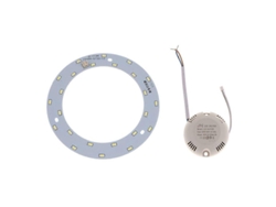 Módulo Led 5730 Con Controlador, Placa De Alimentación, Lámpara De Techo Blanca De 12 W, 220 V.