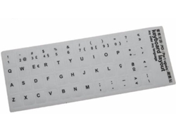Pegatinas para Letras de Teclado MULTI4YOU Letra Blanca