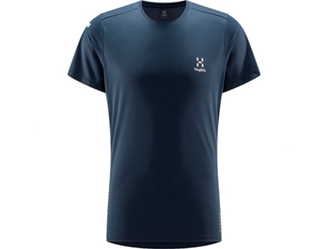 Camiseta de Hombre HAGLÖFS Haglofs Tech Azul (L)