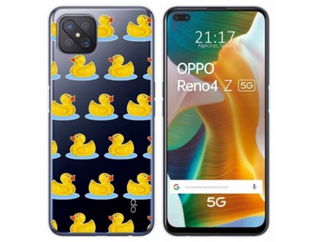 Carcasa Oppo Reno 4Z 5G TUMUNDOSMARTPHONE Dibujos Transparente