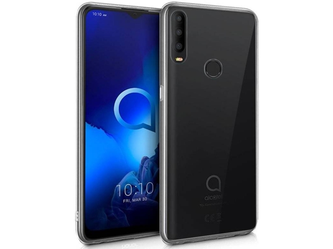 Carcasa Alcatel 3X 2019/2020 COOL Silicona Transparente