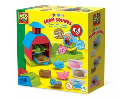 Plastilina SES CREATIVE Modeling Clay Sin gluten con sonido (Edad Mínima Recomendada: 3 años)
