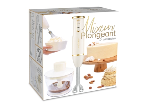 Batidora de Mano + accesorios SCRAPCOOKING Mixeur Plongeant