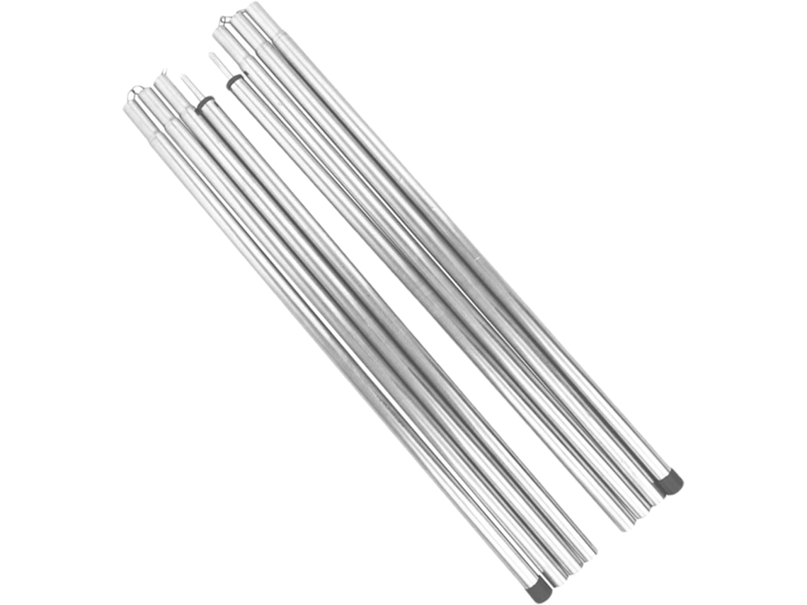 Postes para carpas, postes para carpas de lona, postes metálicos de repuesto, postes ajustables Gokoco