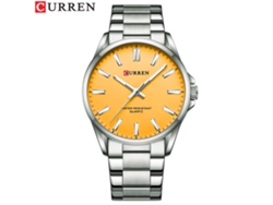 (Estilo 1) Reloj redondo impermeable para hombre, reloj sencillo y elegante con brazalete de acero, reloj para parejas.
