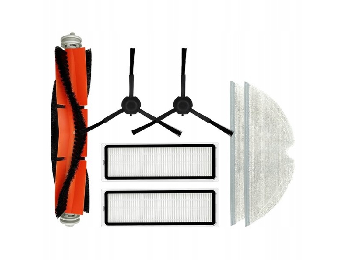 Set de cepillo, filtro y paño para Xiaomi Mi Vacuum Mop 2 Pro, Blackvayotoy