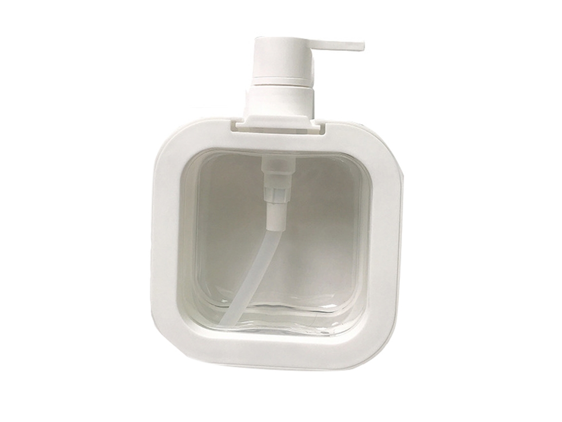 Botella De Viaje Vacía De Pet Transparente, Recargable E Inodora De 500 Ml Para Loción.
