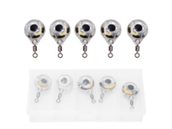5 Unidades De Luz Led Subacuática Para Pesca Con Forma De Ojo, Señuelo Atractivo, Lámpara De Cebo Nocturno, Herramienta