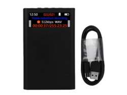 Grabadora De Voz Batería Ultra Larga Un Botón 64gb Magnética Reducción De Ruido Portátil