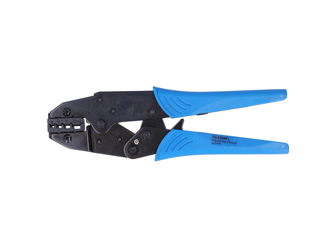 Herramienta De Crimpado Hs-625wfl De 9 Pulgadas Para Terminales, Herramienta De Crimpado Manual Con Mango Ergonómico, Acero Al Carbono.