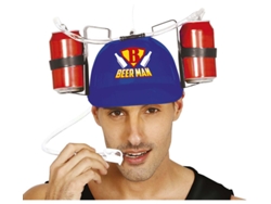 Casco GUIRCA bebiendo cerveza