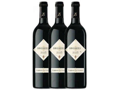 Vino SON BORDILS Son Bordils Cabernet Sauvignon Vi De La Terra De Mallorca Crianza (0.75 L - 3 unidades)