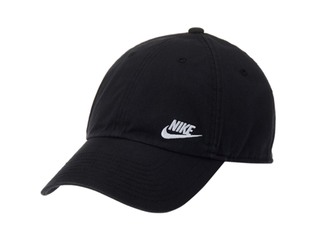 Gorra de Hombre NIKE Deportiva Heritage Negro (Talla Única)