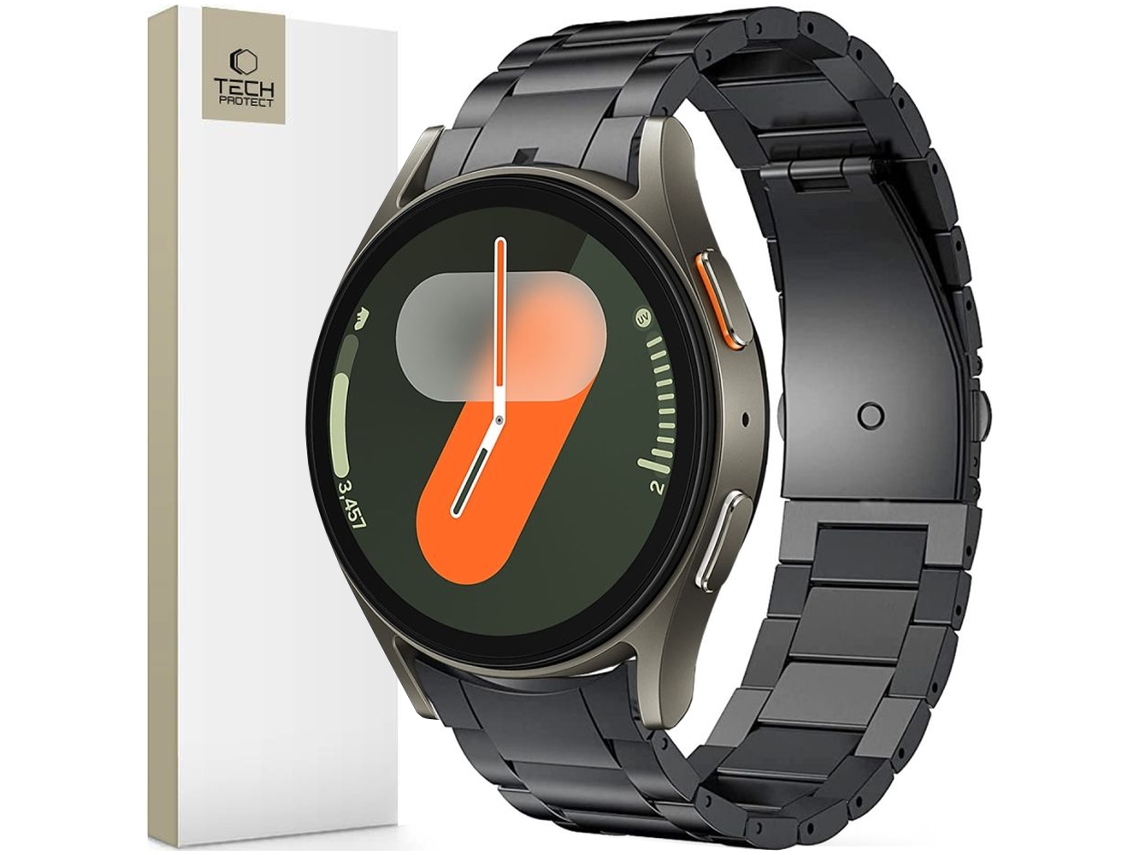 Correa de acero inoxidable TECH PROTECT para Samsung Galaxy Watch 5, 5 Pro, 6, 7 Fe Premium