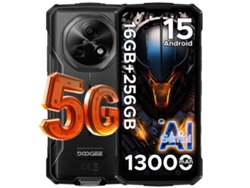 Smartphone DOOGEE Fire 7 5G 16+256GB Android 15 6.6'' 13000mAh 64MP/OTG/NFC