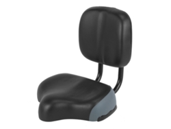 Vlrla-asientos Cómodos Para Bicicleta Hombre/mujer Asiento Ancho Con Respaldo Para Bicicleta Estática Eléctrica Triciclo