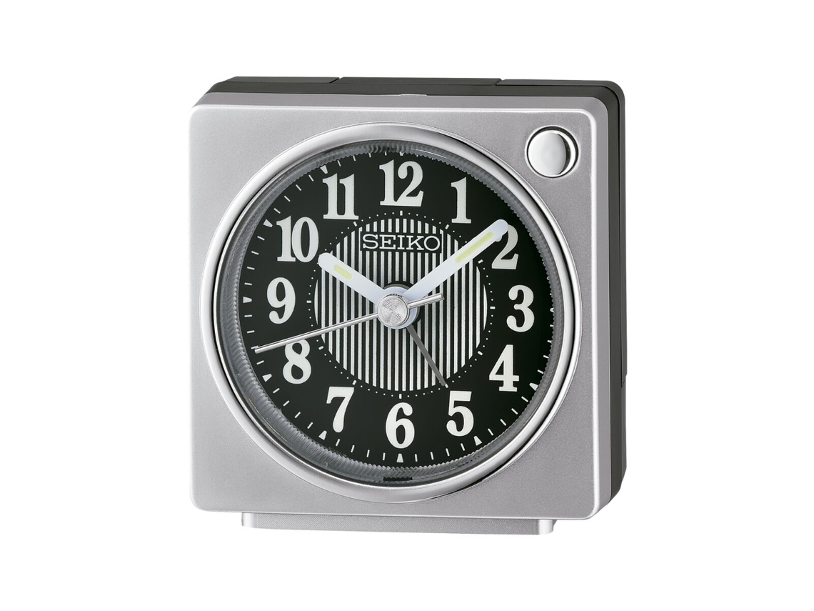 Reloj-Despertador SEIKO QHE197S Plateado