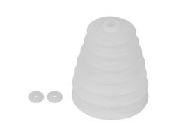 Cubierta Antipolvo Para Martillo Eléctrico Y Taladro De Impacto, Protector De Goma Blanco