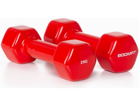 Mancuernas BOOMFIT Vinilo (2kg)