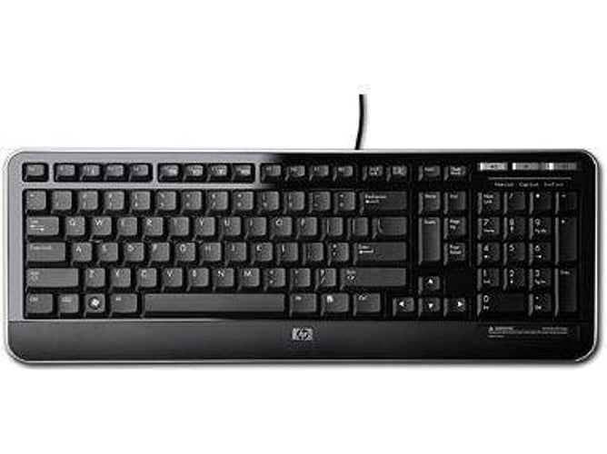 Teclado HP PRO QY776AA (Con Cable - Español - Teclado Numérico)