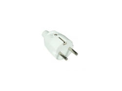 Clavija De Goma Blanca 2ptt 16a Gsc 0200198