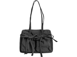 Bolso de viaje coreano Hengrongshen para mujer con lazos para compras en la axila