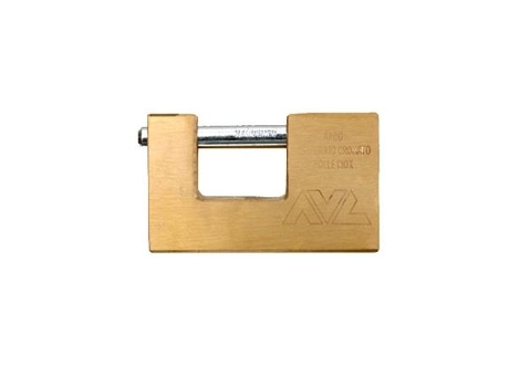 Avl candado laton rectangular 90 mm u90