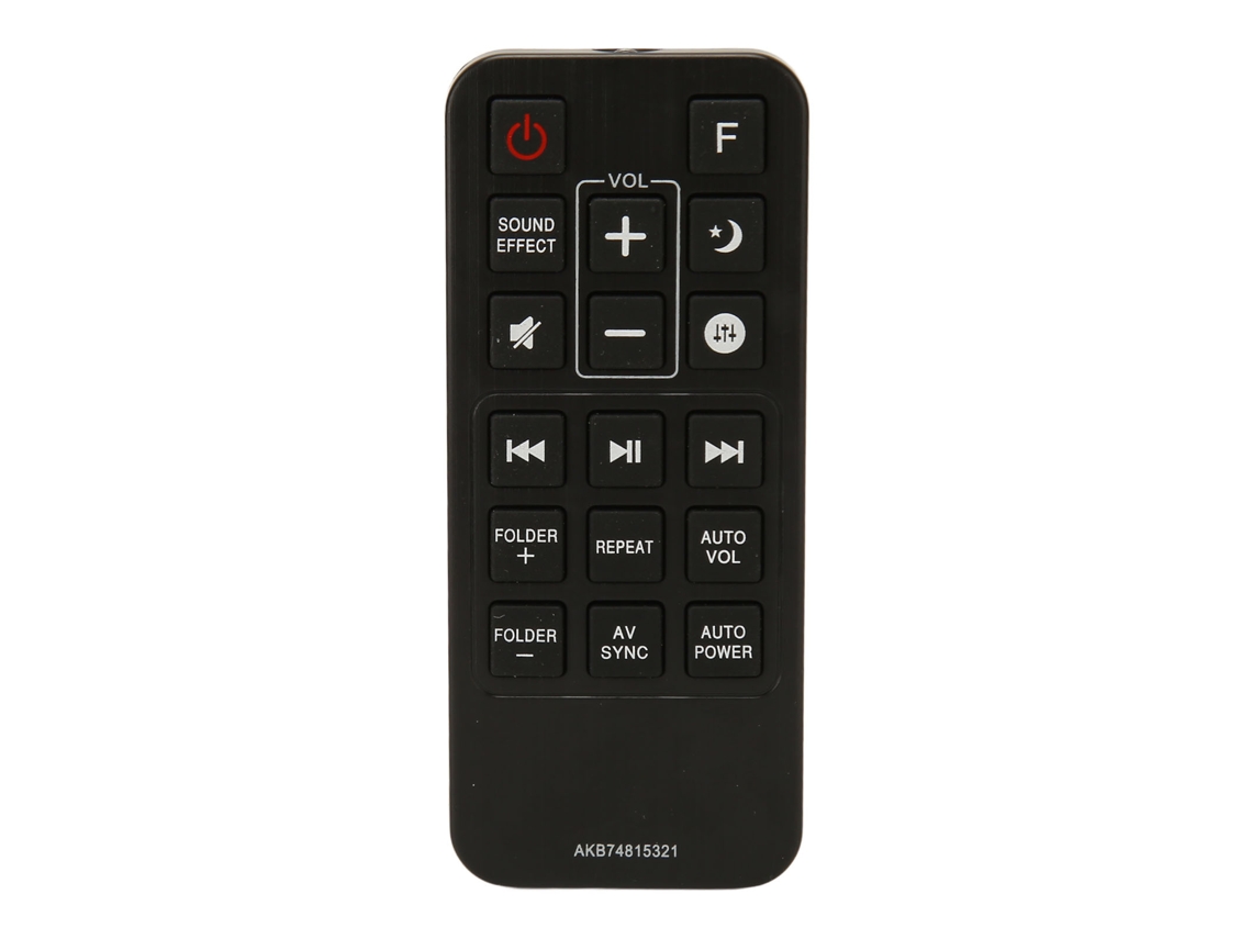 Control Remoto De Repuesto Akb74815321 Para Barra De Sonido Spj4b W Sh5b Sj5y Spj5b W Sh5 Sj5