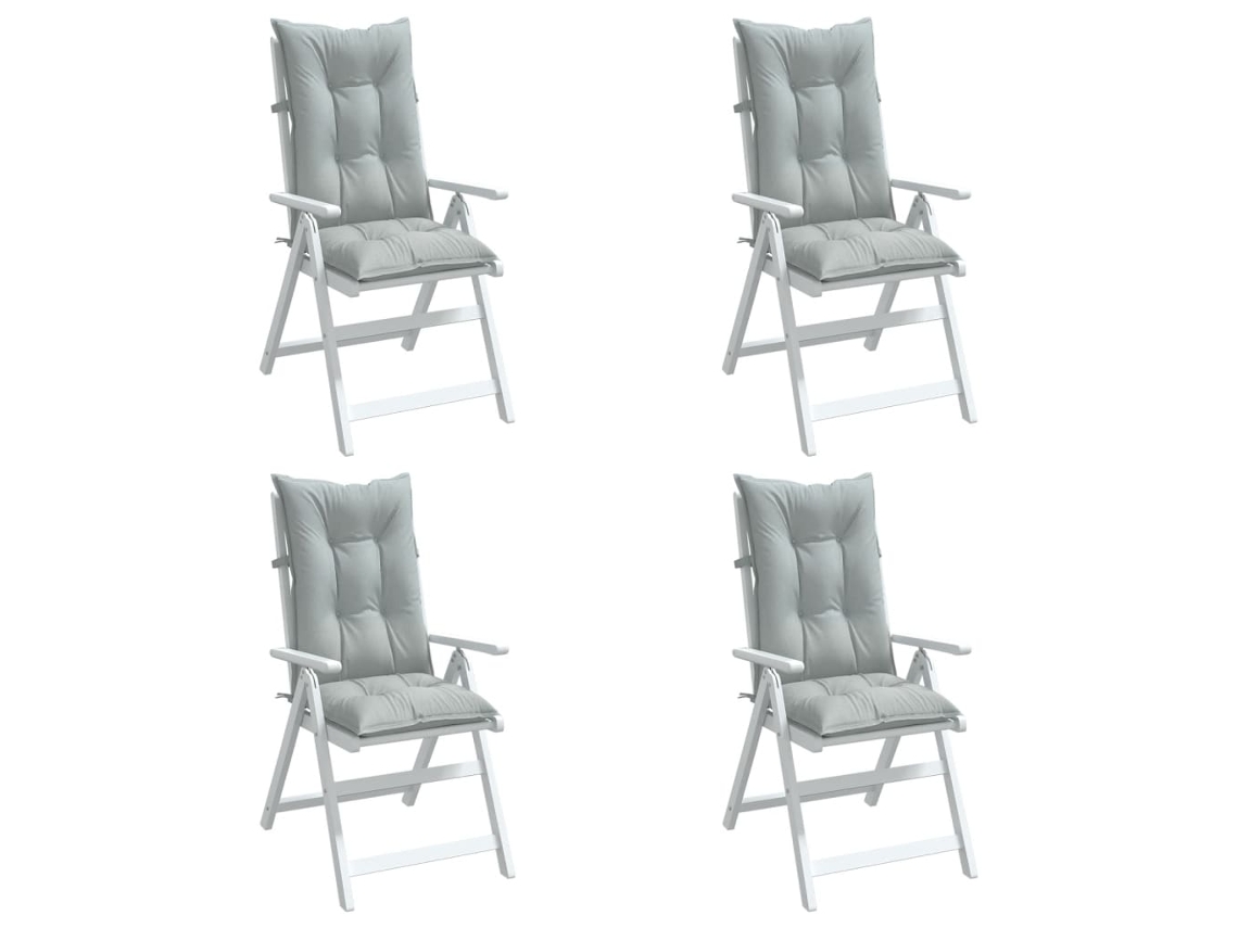 Cojines para silla alta (4 unidades, tela mixta, Dkd Home Decor)