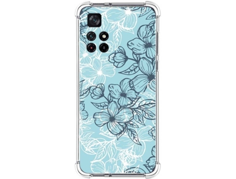 Carcasa Xiaomi POCO M4 Pro 5G TUMUNDOSMARTPHONE Dibujos Antigolpes Flores 03 Multicolor
