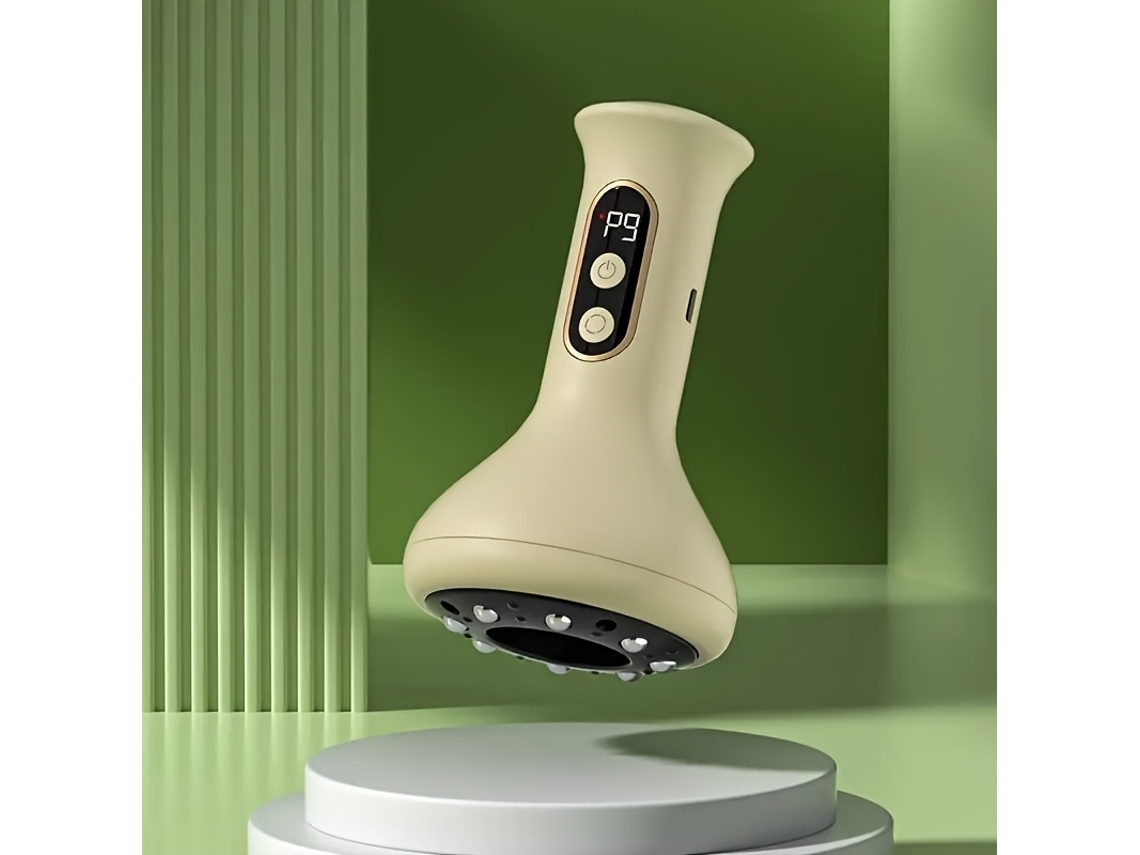 Masajeador Eléctrico Con Ventosas (carga Usb): Ventosas Eléctricas, Mecanismo Deslizante, Compacto, Recargable, Para Uso Diario, Higiénico.