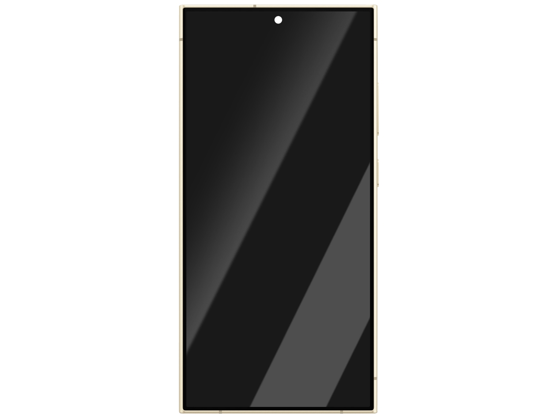 Pantalla para Samsung S24 Ultra LCD táctil de cristal, chasis original negro Samsung