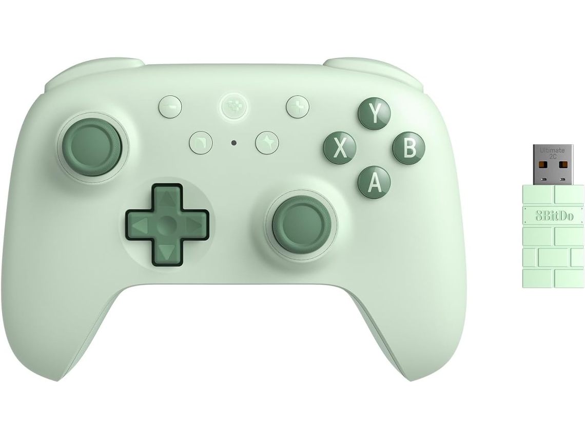 Mando para videojuegos 8BITDO Ultimate 2C inalámbrico (Verde)