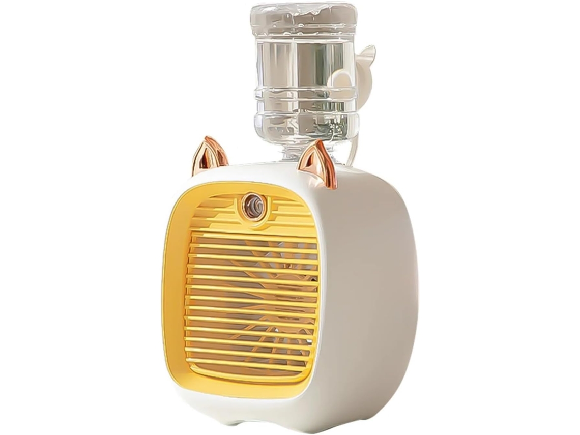 Ventilador De Escritorio Usb Aire Acondicionado Portátil Mini Ventilador Refrigeración Por Agua Con 3