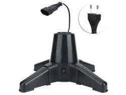 Base eléctrica giratoria de 360 grados para soporte de estante de árbol de Navidad para decoraciones del hogar 40 cm