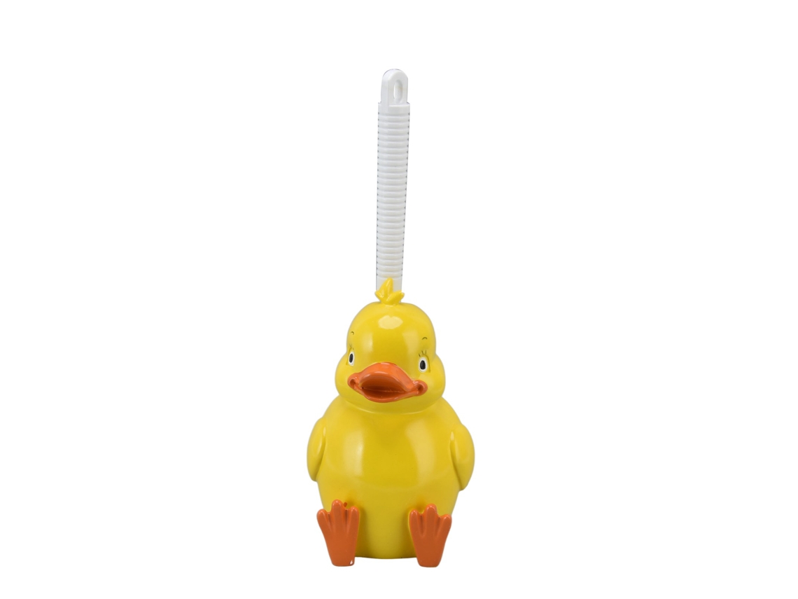 Cepillo de baño Baok-Toilet Yellow Duck sin costuras con base