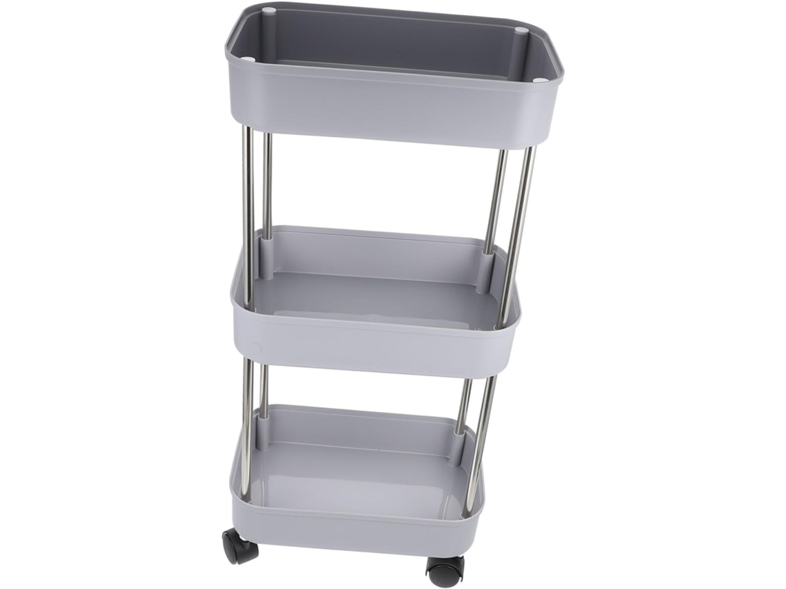Estantería móvil de cocina con carrito extraíble para una organización práctica. SFUSHOS