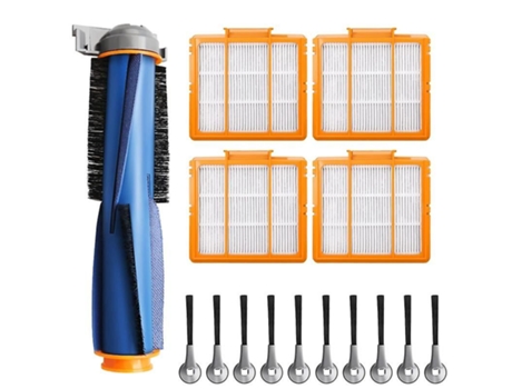 Escova de rolo escovas laterais filtros hepa para tubarão av2501ae av2502ae