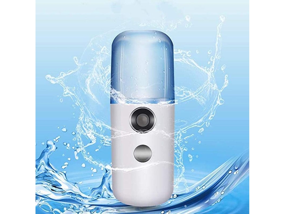 Vaporizador Facial Nanoiónico Con Niebla Fría, Portátil Y Recargable Mediante Usb.