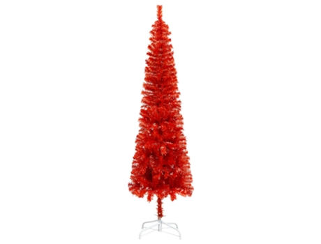 Árbol de Navidad MAISON EXCLUSIVE delgado rojo (150 cm)