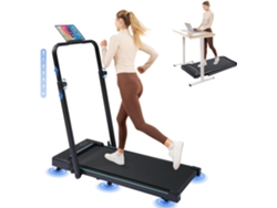 Gtplayer Cinta De Correr Para Uso En Casa,plegable Con Pantalla Led Y Mando A Distancia,apoyabrazos Ajustables En Altura