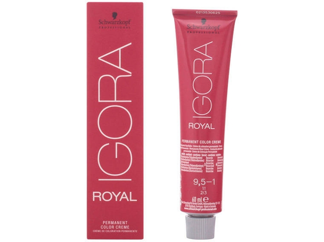 Tinte de Cabello SCHWARZKOPF Igora Royal 9.5-1 (60 ml)