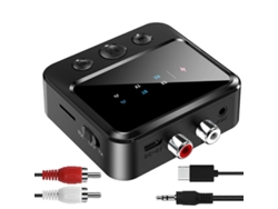 Transmisor y receptor de audio Bluetooth 5.4 Adaptador 2 en 1 Transmisor dual y receptor dual Uno a dos Rosewell