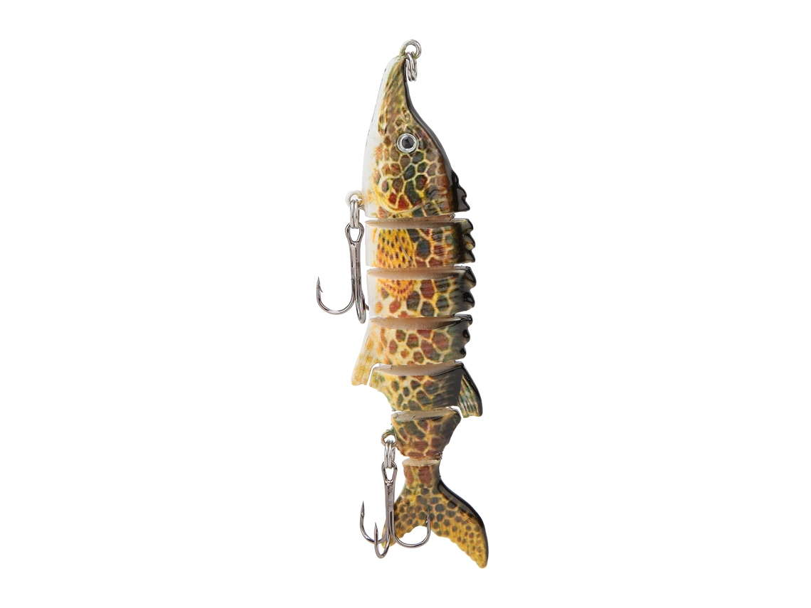 Señuelo De Pesca Artificial De Plástico De 11 Cm Con Anzuelos De Selección Múltiple, Hundible Y Oscilante Jm040-5