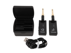 Sistema Inalámbrico Para Guitarra Wp-8 Con Estuche De Carga, 4 Canales, 2.4 Ghz.