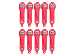 Danu26-10pcs Clip Para Pesca Downrigger Ajustable Resorte Tensión Outrigger Line Clip Snap Para Pesca Profunda Trolling