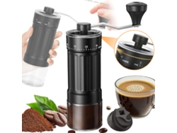 Molinillo De Café Manual Con 40 Ajustes De Café Recién Molido, Molinillo De Café Portátil Con Fresas Cónicas De Cerámica Para Uso Doméstico Y De Viaje