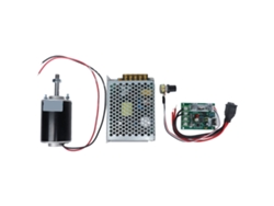 Motor Eléctrico De Cc De Alta Velocidad Con Imán Permanente, 30 W, 12 V, 3500 Rpm, Regulador De Velocidad.